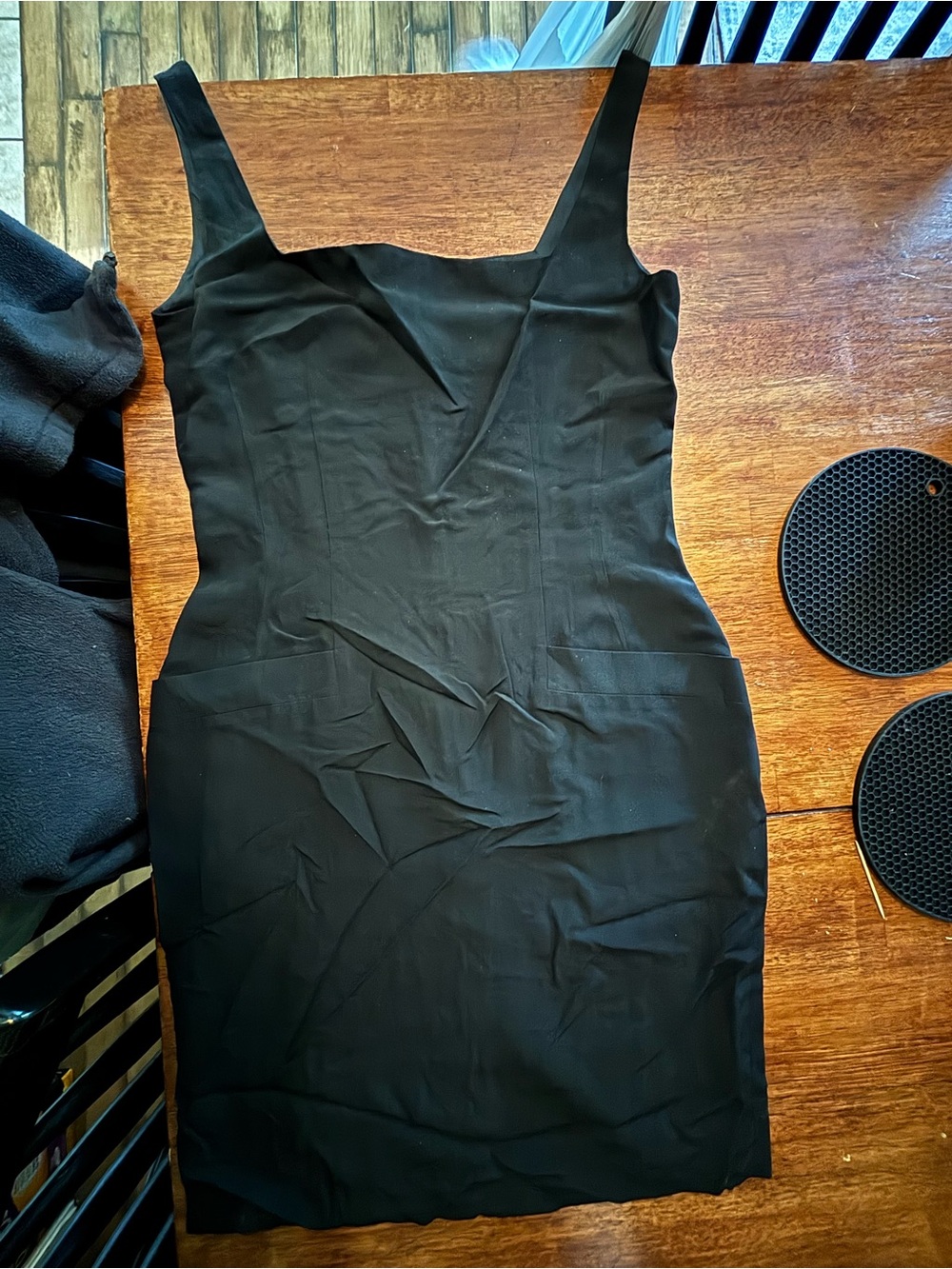 Vintage Donna Karan black label dress